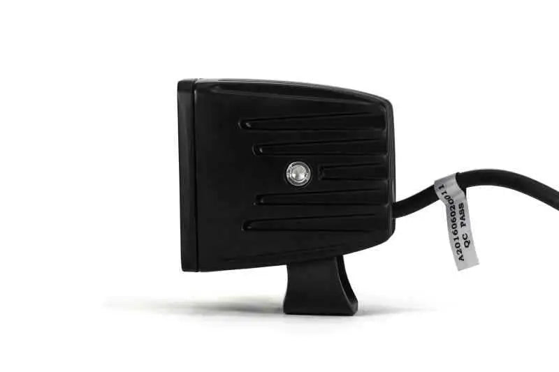 KC HiLiTES C-Series 3in. C3 LED Light 12w Flood Beam (Single) - Black 1332