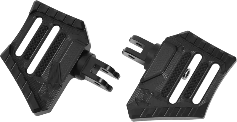 KENS FACTORY KFB-04-1B Customizable Mini Floorboards for Milwaukee Eight Softail Riders 563-03052