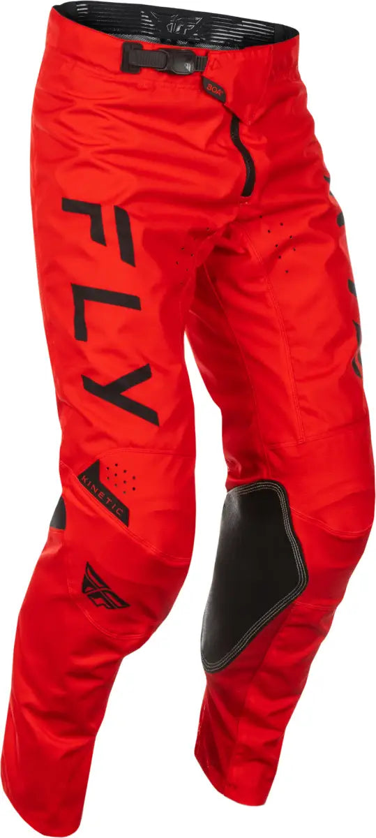 Kinetic Performance Riding Pants in Red/Black - Size 28 c378-53228