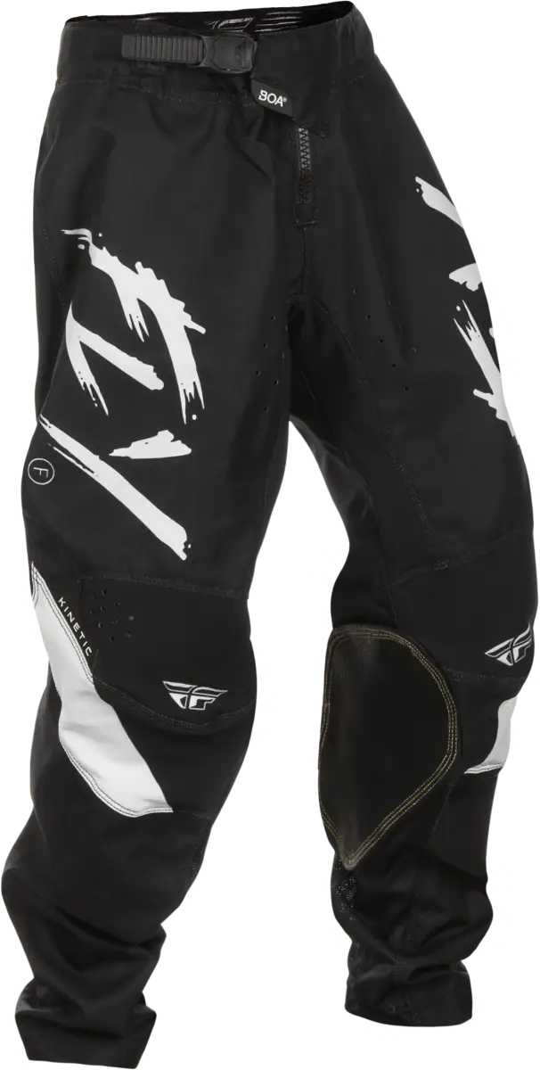 Kinetic Stoke Performance Pants - Black/White, Size 26 c378-53526