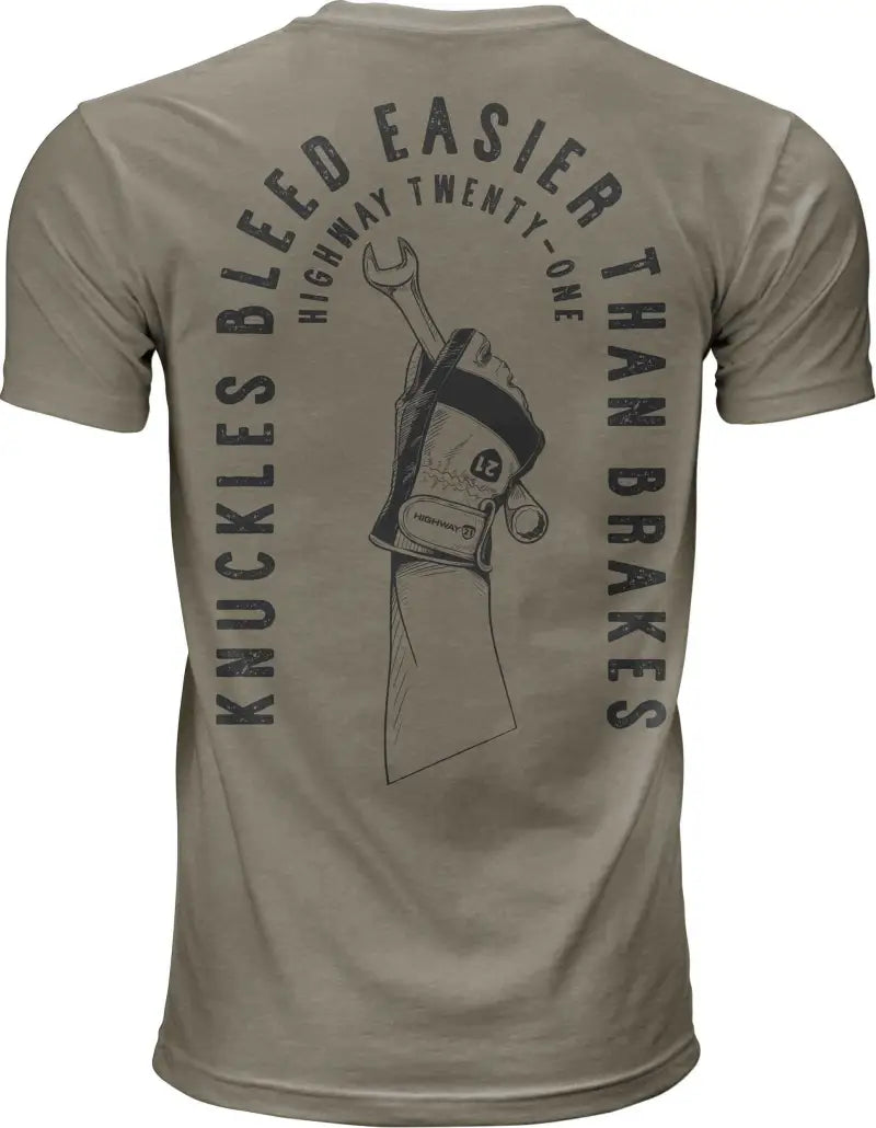 Knuckles Tee Grey Xl wps-489-2003x