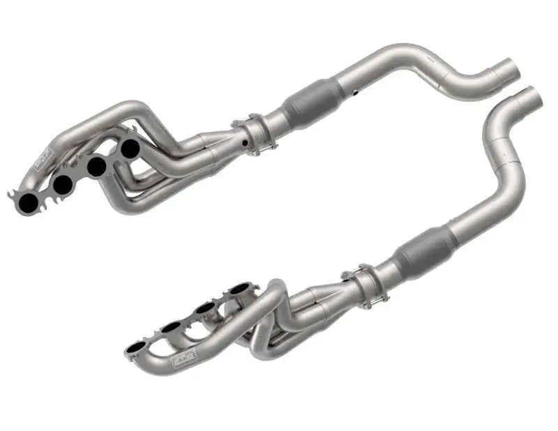 Kooks 2020 Mustang GT500 5.2L 2in x 3in SS Headers w/GREEN Catted Connection Pipe 1156h630