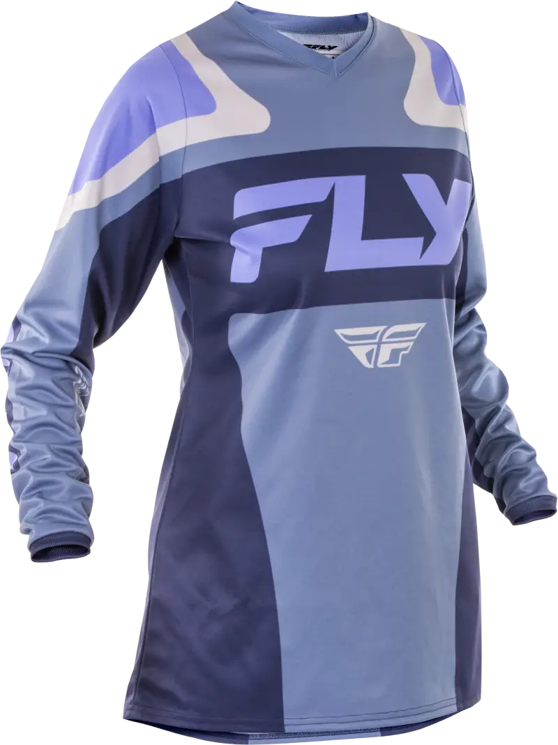 Ladies' F 16 Performance Jersey in Stone/Lavender 2X 378-8212x