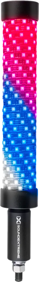 LED Off-Road Visibility Whip with Mount - 1ft Phatstick 63-9314