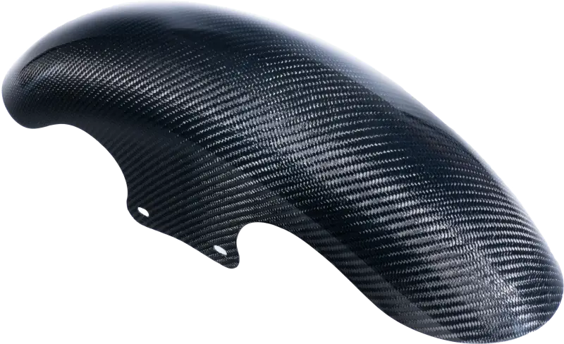 Lightweight Carbon Fiber Front Short Fender for 19" `24 Cvo Motorcycles 563-04016