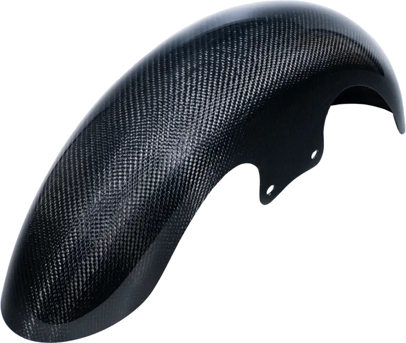 Lightweight Carbon Fiber Mid-Length Front Fender for 19" 24 Cvo Motorcycles 563-04014