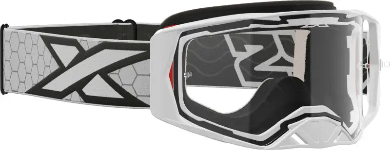 Lucid Goggle White W/Clear Lens wps-067-11015