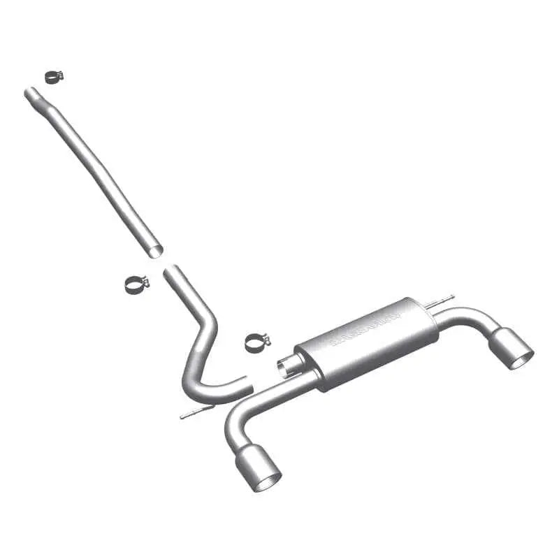 MagnaFlow Mini Countryman Dual Split Rear Exit Stainless Cat-Back Performance Exhaust 15490