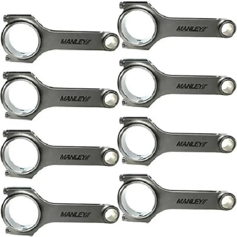Manley Chrysler 6.4L Hemi H Beam Connecting Rod Set w/ .927 inch Wrist Pins ARP 2000 Rod Bolts 14088r-8