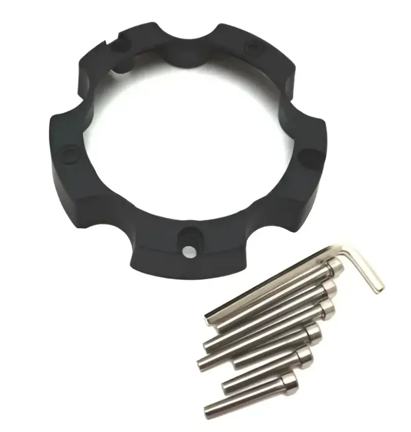 Matte Black Space Wheel Pros Hlo Cap a78apspc5139m