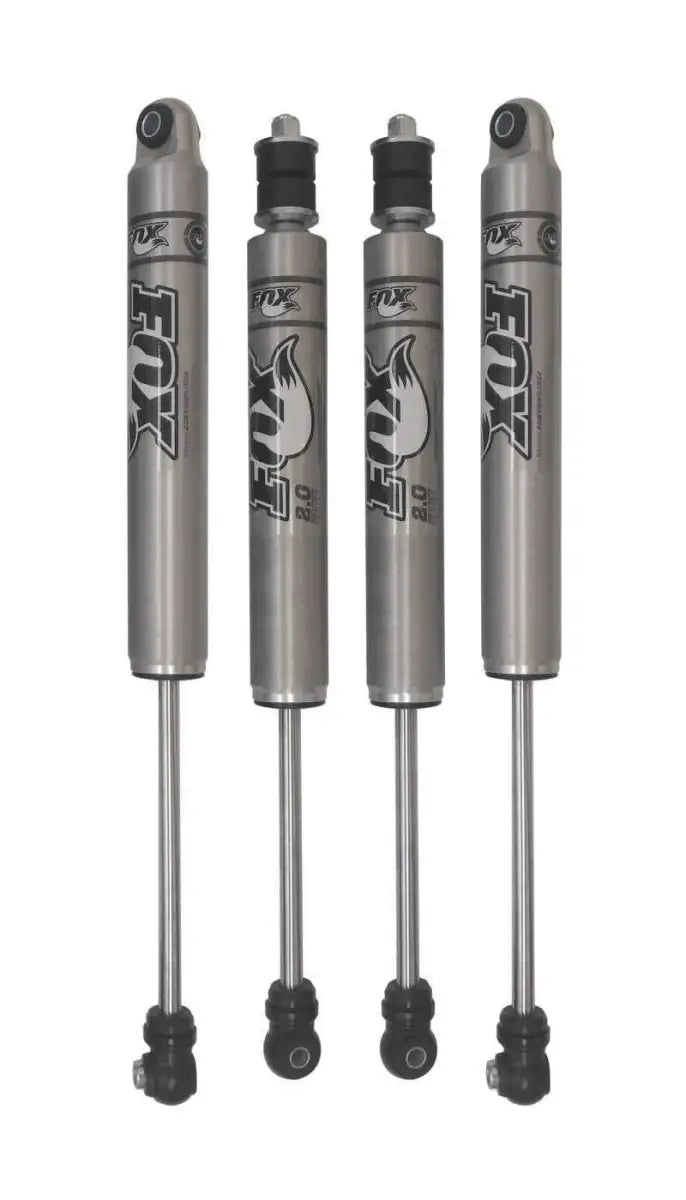 MaxTrac 07-18 Jeep Wrangler JK 2WD/4WD 3in Front & Rear FOX 2.0 Performance Shock Absorbers 889730F