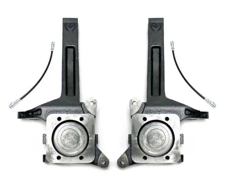 MaxTrac 07-18 Toyota Tundra 2WD 3.5in Front Lift Spindles w/Extended DOT Compliant Brake Lines 706735