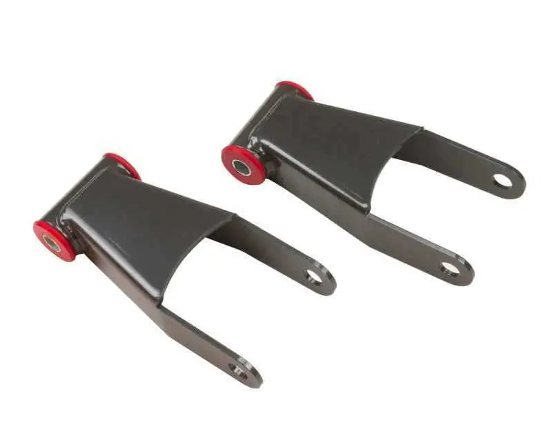 MaxTrac 11-18 GM C/K1500HD/2500HD/3500HD 2WD/4WD 2in Rear Lowering Shackles 411420