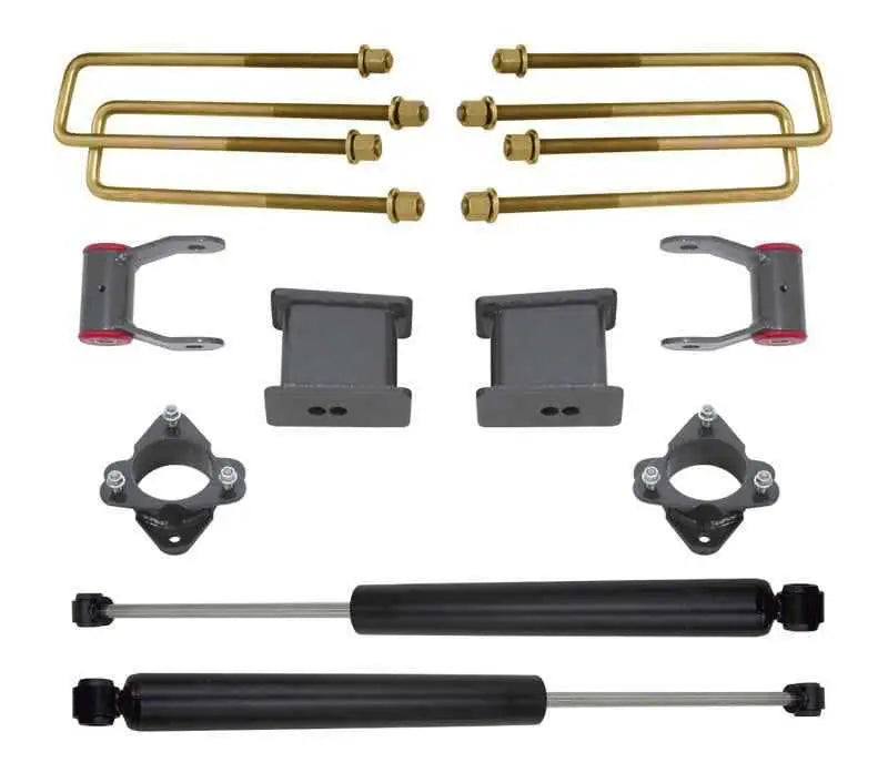 MaxTrac 16-18 GM C1500 2WD w/Stamped Steel/Alum. Susp. 4in Rear Lift Kit 901750
