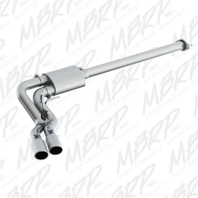 MBRP 15-16 Ford F-150 2.7L/3.5L/5.0L 3in Cat Back Single Side Pre-Axle Dual Exit ALU s5260al