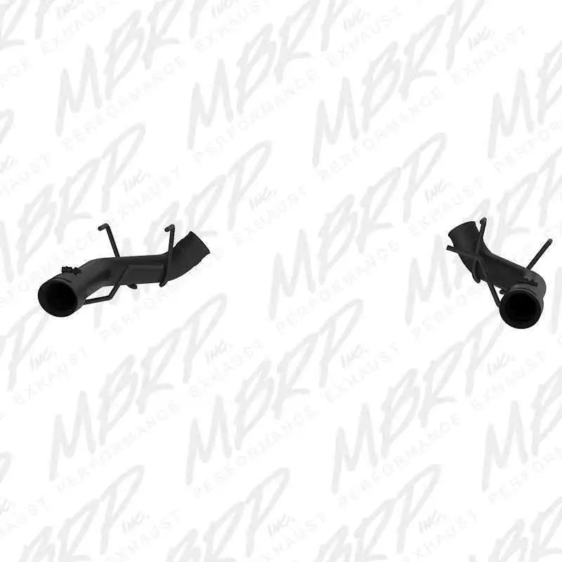 MBRP 2011-2014 Ford Mustang GT 3in Dual Axle Back Muffler Delete - Black s7203blk