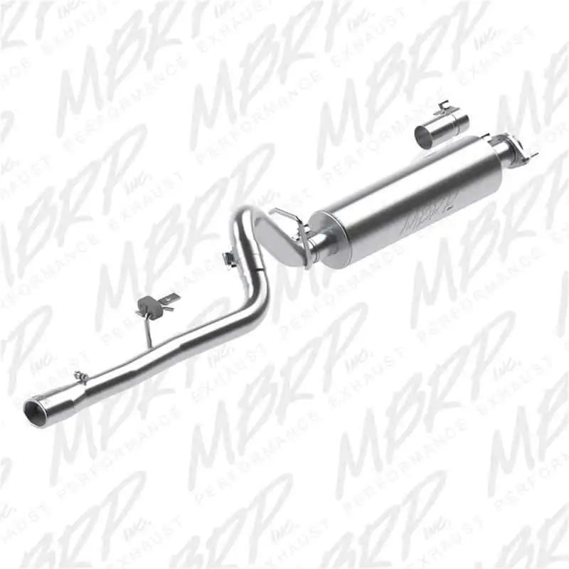 MBRP 86-00 Jeep 2.5L Cherokee 2.5in Cat Back Single T409 s5534409