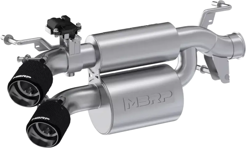 MBRP Performance Series Stacked Dual Out Slip-On Exhaust System - AT-9536AS 241-10295
