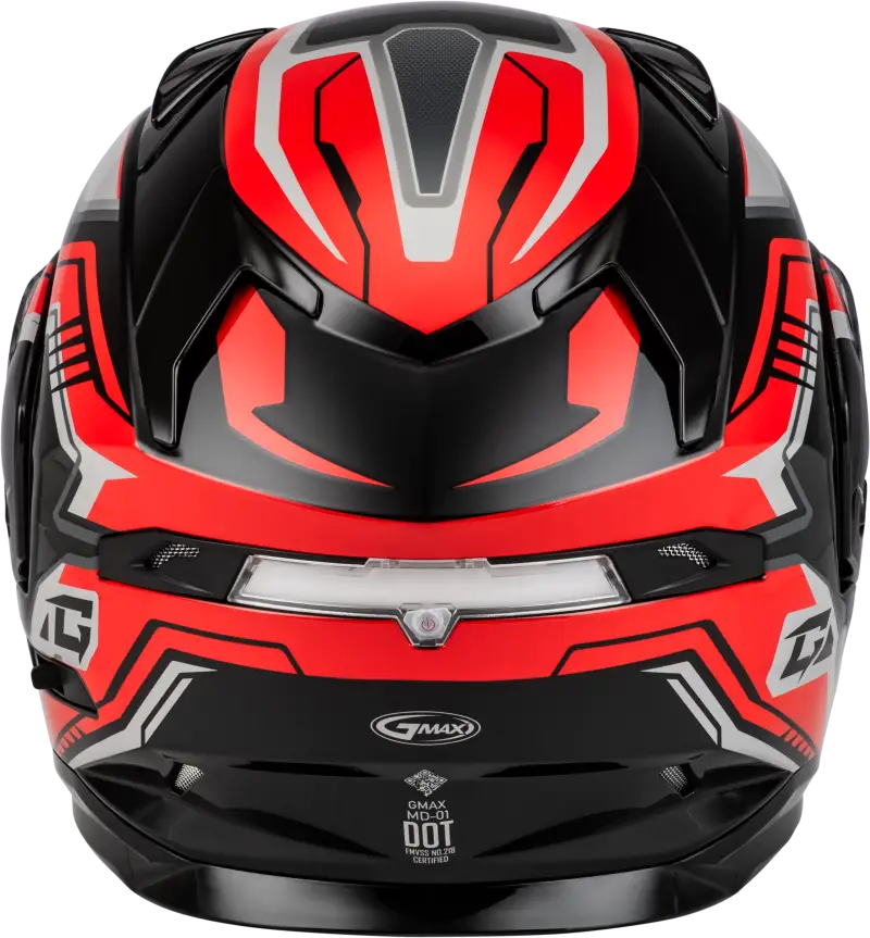 Md 01s Transistor Snow Helmet W Electric Shield Black/Red Lg 72-7289l
