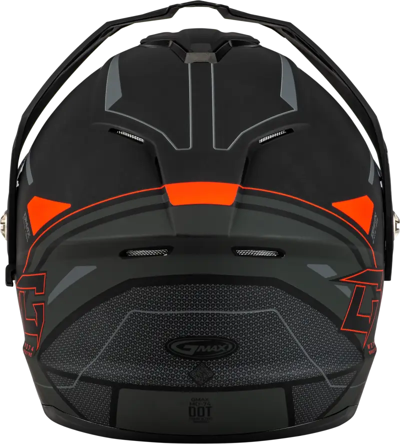 Md 74s Spectre Snow Helmet W/ Elec Shield Matte Black/Red 2x 72-72432x