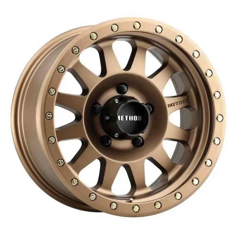 Method MR304 Double Standard 17x8.5 0mm Offset 5x5 94mm CB Method Bronze Wheel mr30478550900