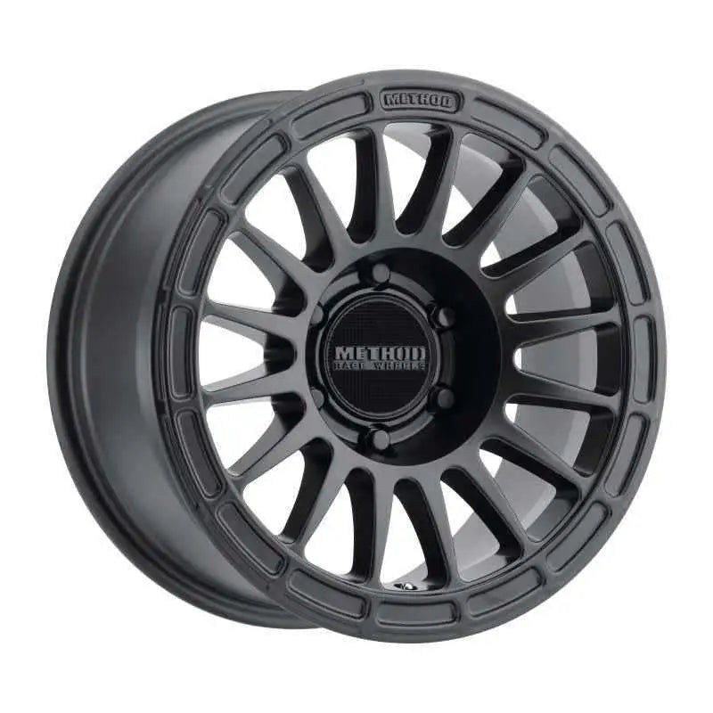 Method MR314 17x7.5 +24mm Offset 6x4.5 66.1mm CB Matte Black Wheel mr31477564524