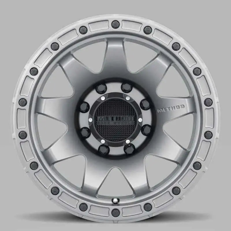 Method MR317 18x9 +18mm Offset 8x180 130.81mm CB Matte Titanium Wheel mr31789088818