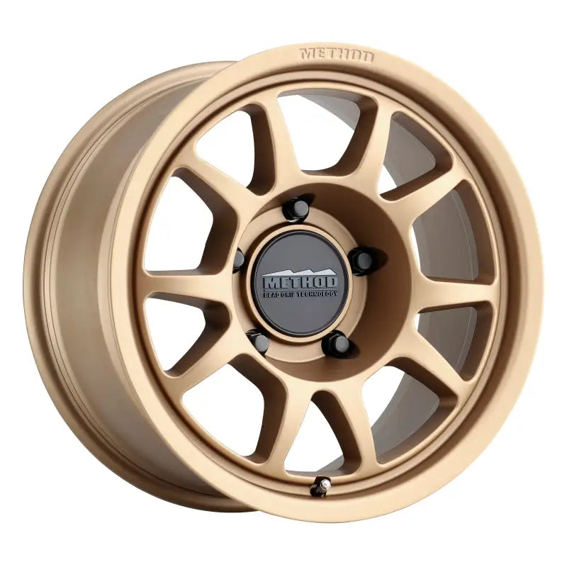 Method MR702 17x8.5 0mm Offset 5x5 71.5mm CB Method Bronze Wheel mrwmr70278550900