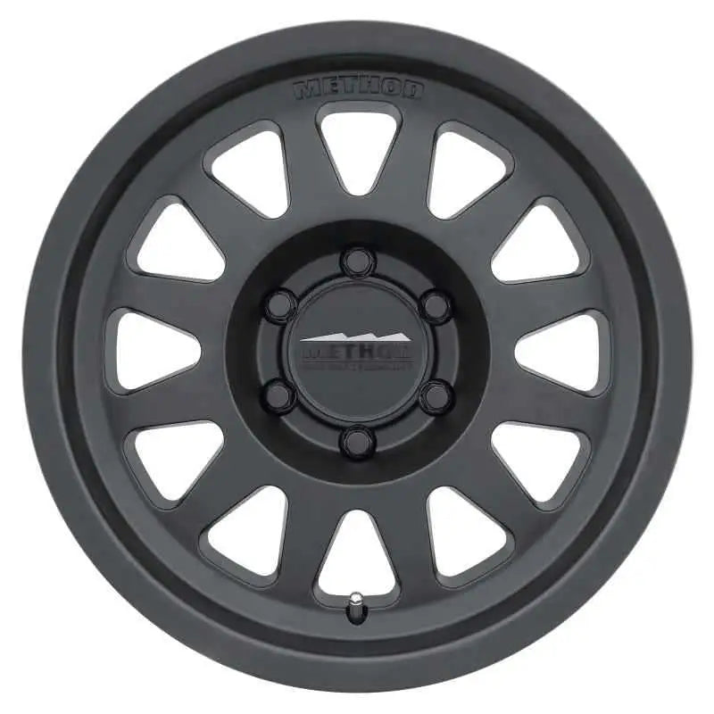 Method MR704 17x8.5 0mm Offset 8x6.5 130.81mm CB Matte Black Wheel mr70478580500