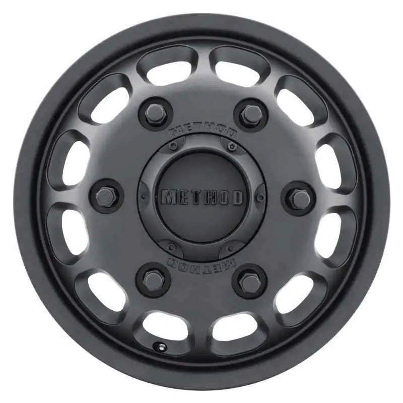 Method MR901 - FRONT 16x5.5 +117mm Offset 6x205 161.04mm CB Matte Black Wheel mr901655925117