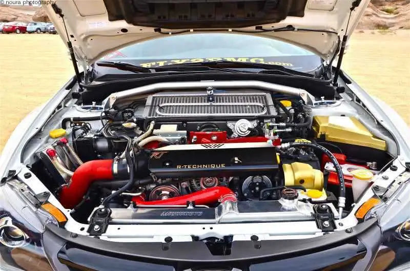 Mishimoto 08-09 Subaru WRX/STi Manual Aluminum Radiator mmrad-sti-08