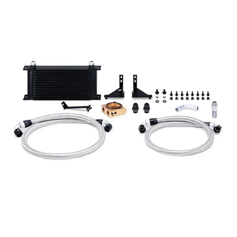 Mishimoto 14-16 Ford Fiesta ST Thermostatic Oil Cooler Kit - Black mmoc-fist-14tbk