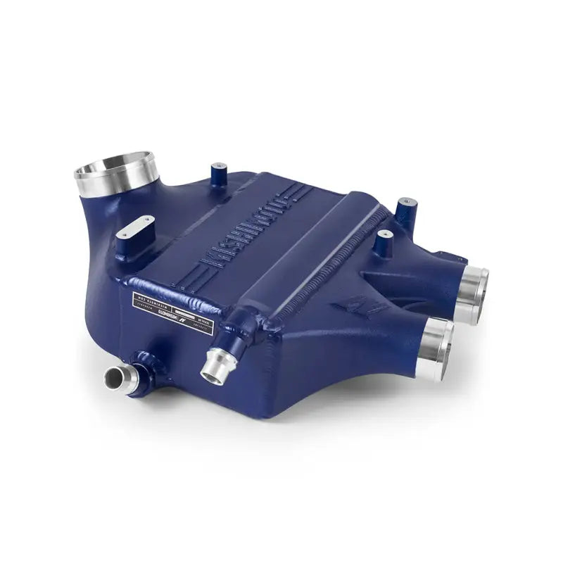 Mishimoto 15-20 BMW F8X M3/M4 Performance Air-to-Water Intercooler Power Pack - Frozen Dark Blue mismmb-f80-ppcfdb