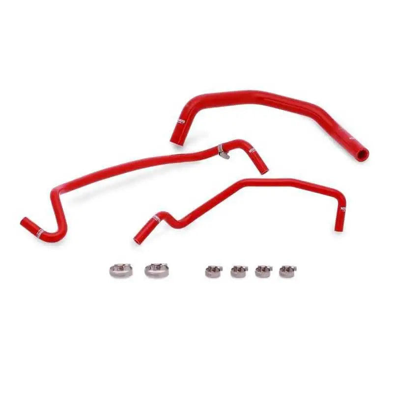 Mishimoto 15+ Ford Mustang GT Red Silicone Ancillary Hose Kit mmhose-mus8-15ancrd