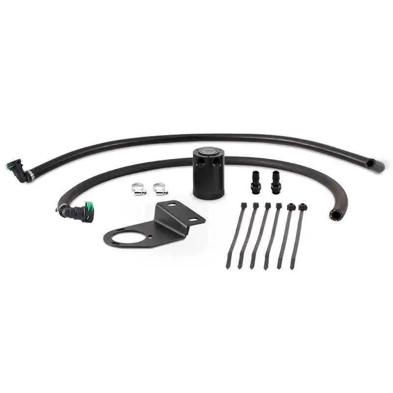 Mishimoto 19+ Ford Ranger Baffled Oil Catch Can Kit - Black mmbcc-rgr-19pbe