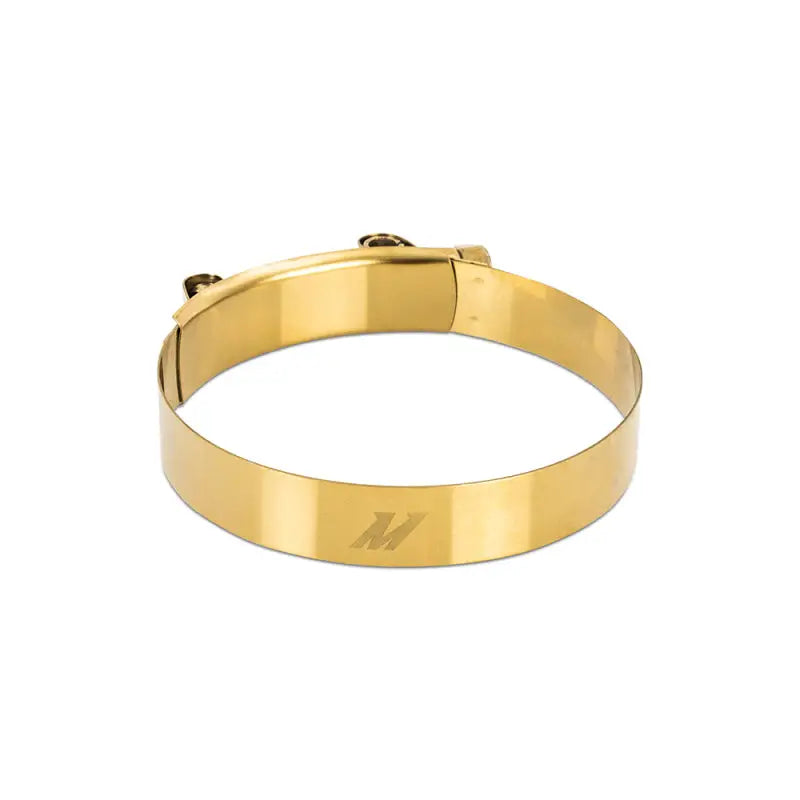 Mishimoto 2.75 Inch Stainless Steel T-Bolt Clamps - Gold mismmclamp-275gd