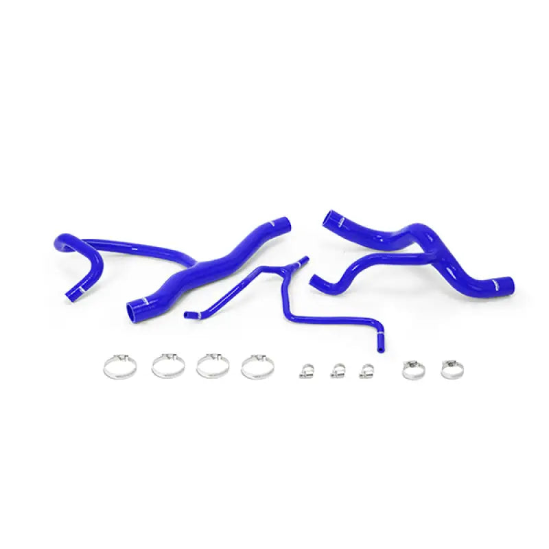 Mishimoto 2016+ Chevrolet Camaro 2.0T w/HD Cooling Package Silicone Radiator Hose Kit - Blue mismmhose-cam4-16hdbl