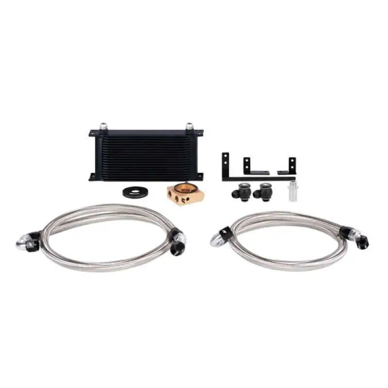 Mishimoto 2016+ Mazda Miata Thermostatic Oil Cooler Kit - Black mmoc-mia-16tbk