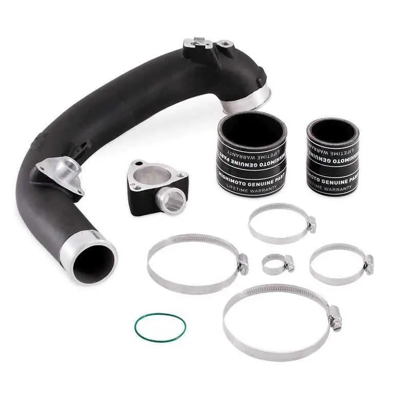 Mishimoto 2018+ Jeep Wrangler JL 2.0L Performance Intercooler Pipe mmicp-jlh-18wbk