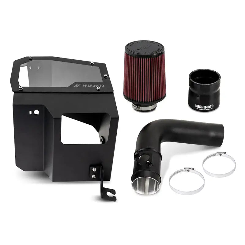 Mishimoto 2022+ Subaru WRX Performance Air Intake - Oiled Filter - Micro-Wrinkle Black mismmai-wrx-22mwbk
