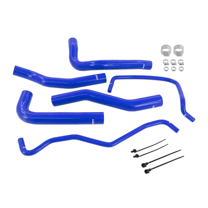 Mishimoto 2024+ Ford Mustang 2.3L High-Performance Silicone Coolant Hose Kit - Blue mismmhose-mus4-24bl