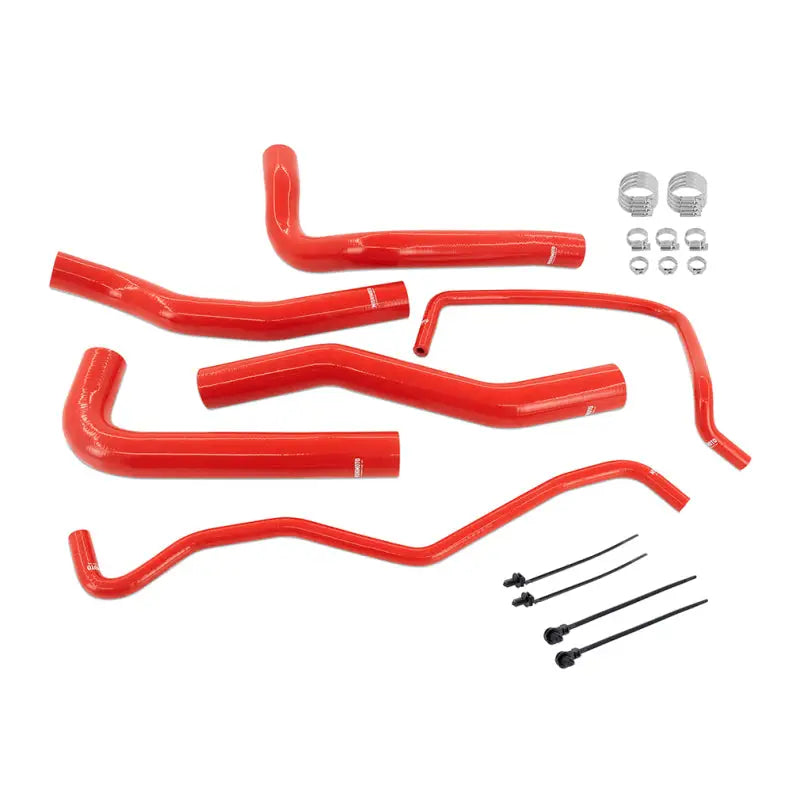 Mishimoto 2024+ Ford Mustang 2.3L High-Performance Silicone Coolant Hose Kit - Available in Red, Blue, or Black mismmhose-mus4-24rd