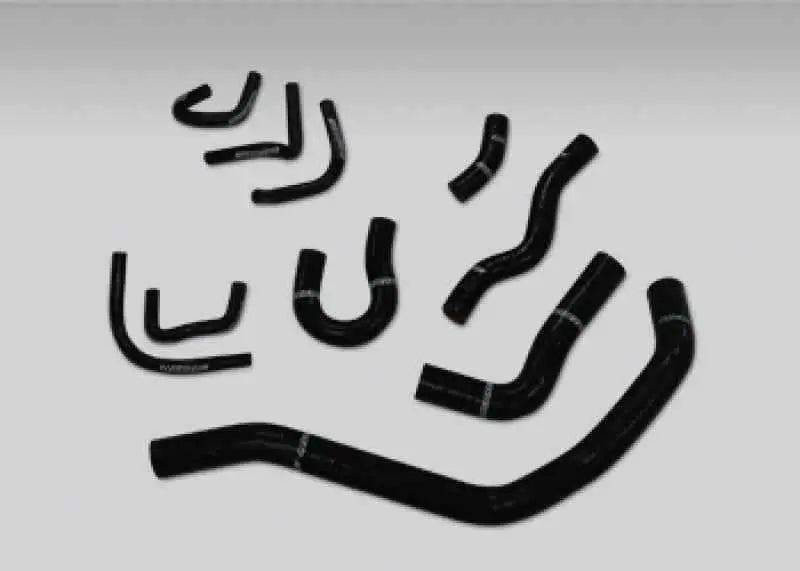 Mishimoto 88-91 Honda Civic Black Silicone Hose Kit mmhose-civ-88bk