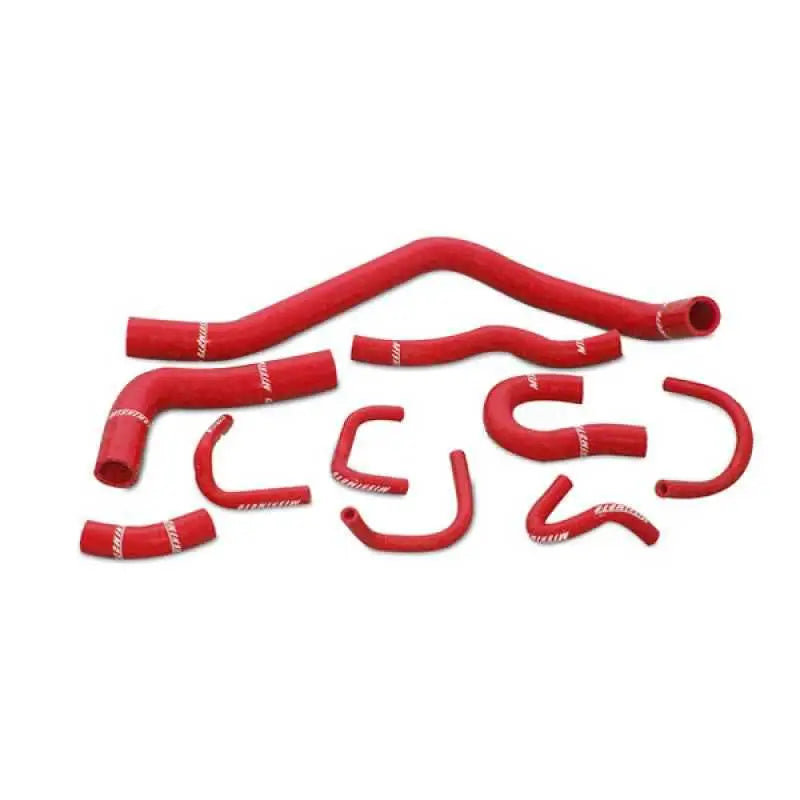 Mishimoto 88-91 Honda Civic Red Silicone Hose Kit mmhose-civ-88rd