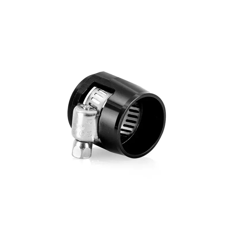 Mishimoto Aluminum -12AN Hex Finishers - Black mismmhxf-12-4-bk