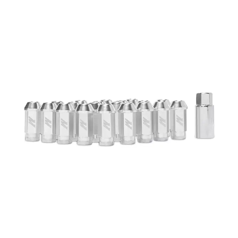 Mishimoto Aluminum Locking Lug Nuts M12 x 1.5 - Silver mismmlg-15-locksl