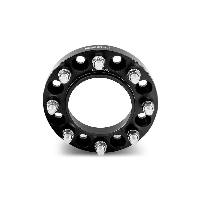 Mishimoto Borne Off-Road Wheel Spacers 8X165.1 121.3 25 M14 Blk misbnws-006-250bk
