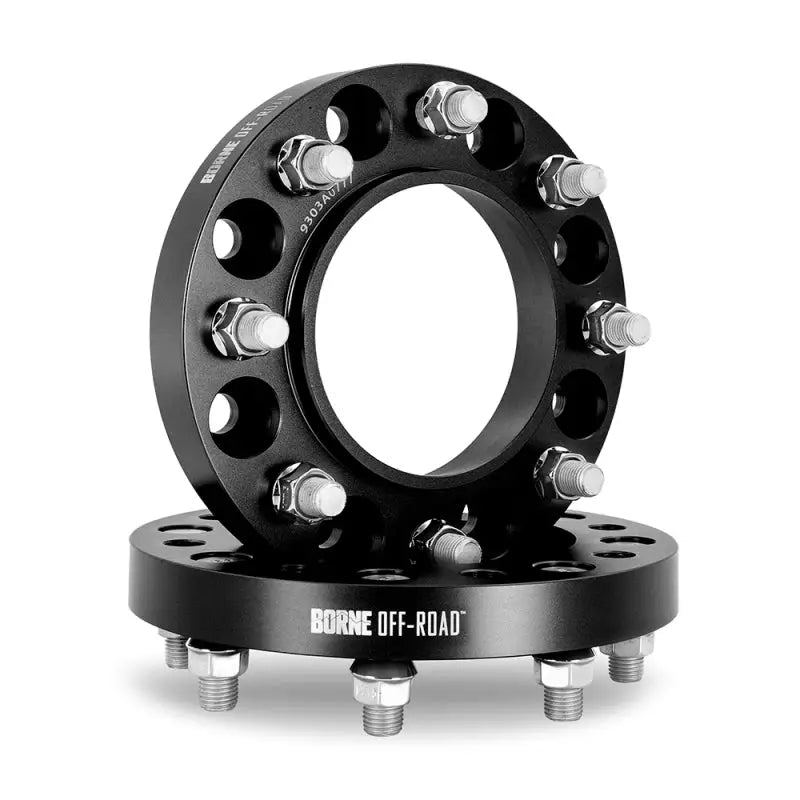 Mishimoto Borne Off-Road Wheel Spacers 8X165.1 121.3 32 M14 Blk misbnws-006-320bk