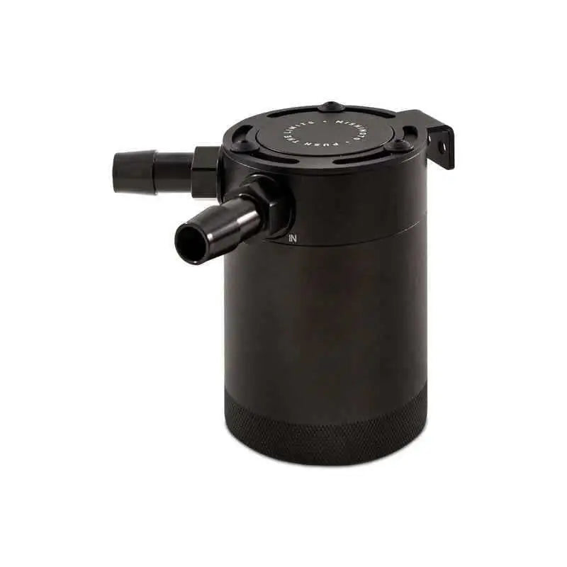 Mishimoto Compact Baffled Oil Catch Can - 2-Port mmbcc-cbtwo-bk