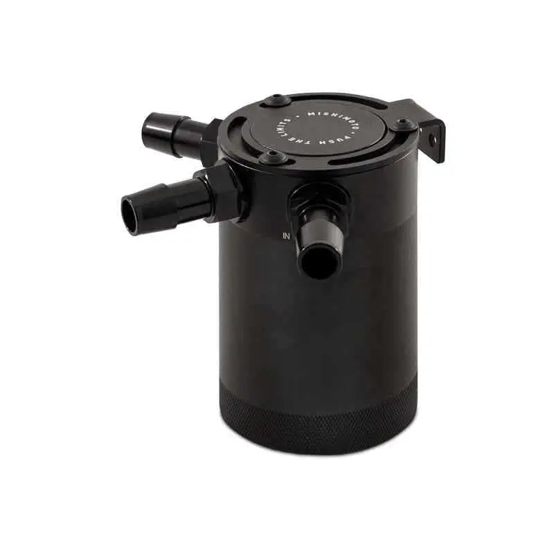 Mishimoto Compact Baffled Oil Catch Can - 3-Port mmbcc-cbthr-bk